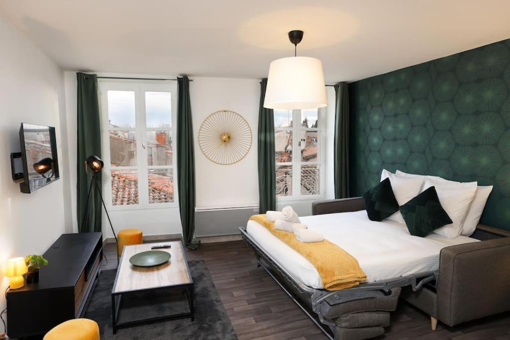 N3 Des Etudes Duplex Hypercentre Wifi Conciergeriedamecarcas Apartment Carcassonne Luaran gambar